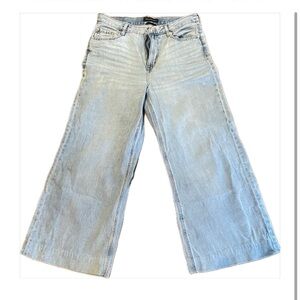 Aeropostale High-Rise Super Wide Leg Jeans 12R - inseam 29 inch